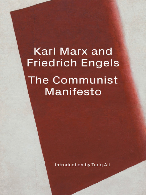 Title details for The Communist Manifesto / the April Theses by Karl Marx - Available
